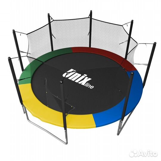 Батут unix line Simple 12 ft Color (inside)