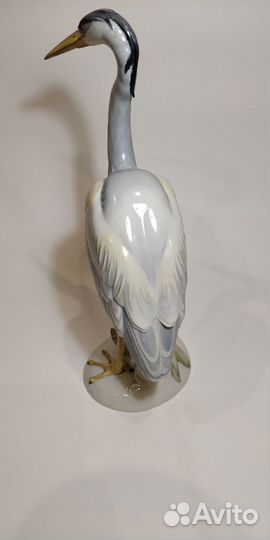 Статуэтка Германия Розенталь цапля 36 см
