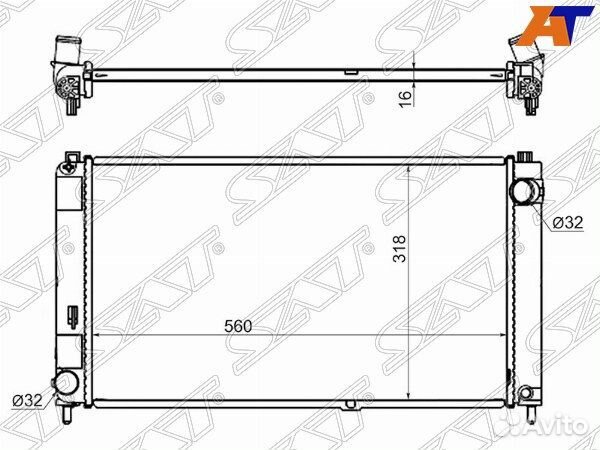 Радиатор LADA granta