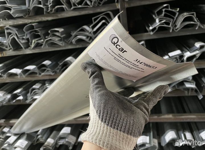 Порог Hyundai Verna 2006-2010(1мм)