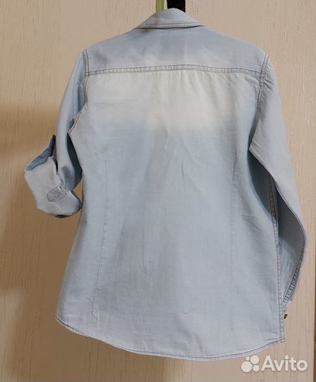 Джинсовая рубашка на мальчика