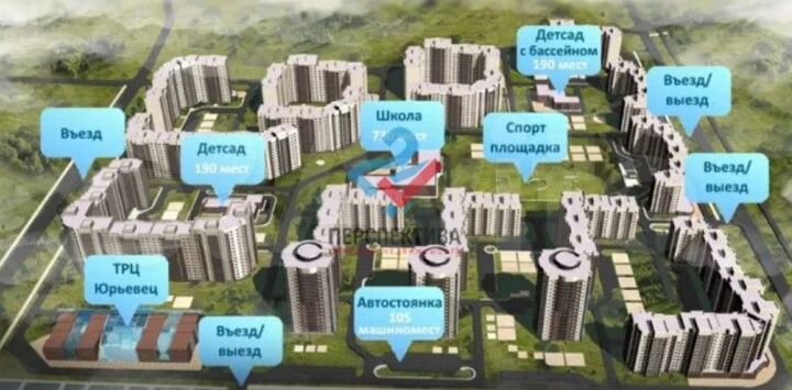 1-к. квартира, 39 м², 3/12 эт.