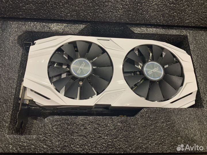 Видеокарта asus GTX 1070 Dual OC 8Gb