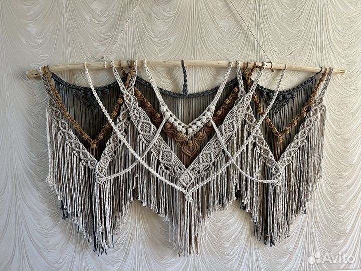 Настенное панно макраме