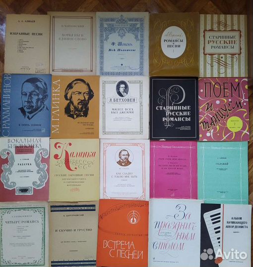 Ноты для фортепиано XIX - XX век