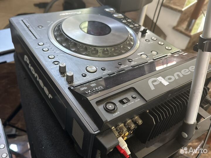 Pioneer svm-1000 audio/video mixer и 4 dvj кармана