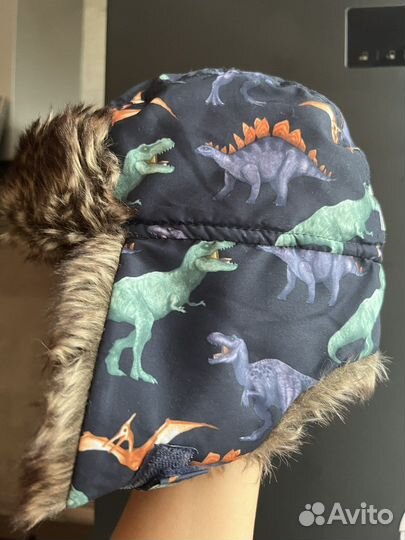 Шапка и манишка комплект 92-104