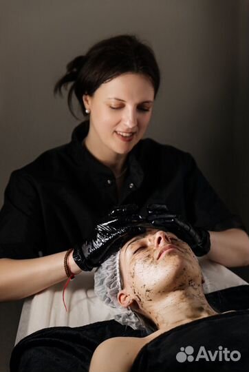 Маска для лица из водорослей