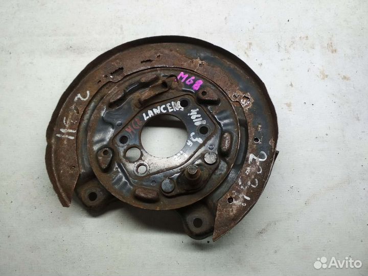 Щит опорный задний ремкомплект Mitsubishi Lancer 9