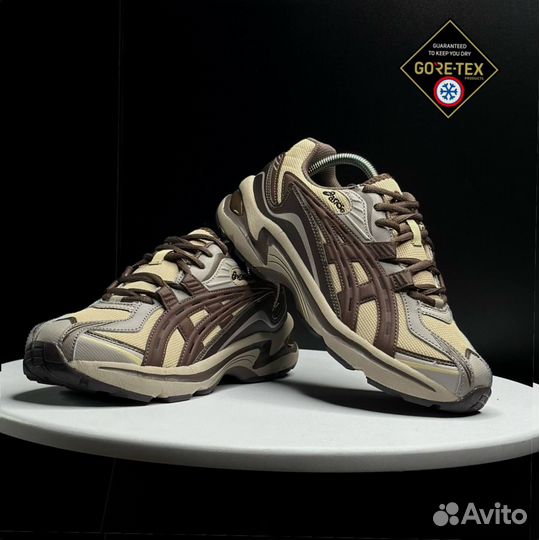 Кроссовки зимние Asics Gel-Preleus brown and begie