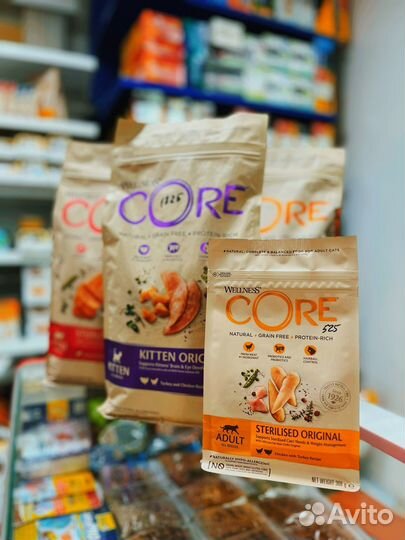 Корм Wellness core для кошек