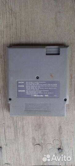 Игровые картриджи на ниндендо оригинал 1985г