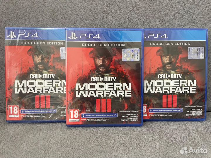 Call Of Duty Modern Warfare 3 PS4 Диск Новый
