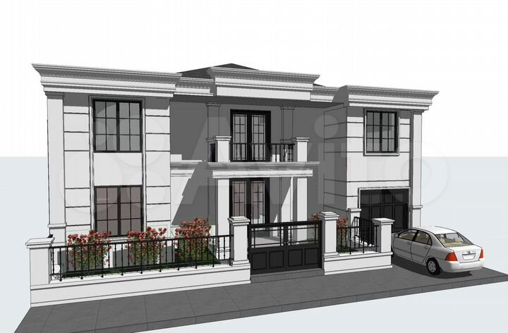 Дом 290 м² на участке 4,5 сот.