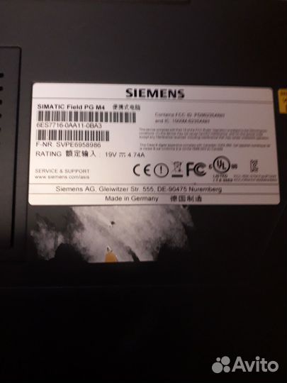 Fujitsu siemens simatic pg m4
