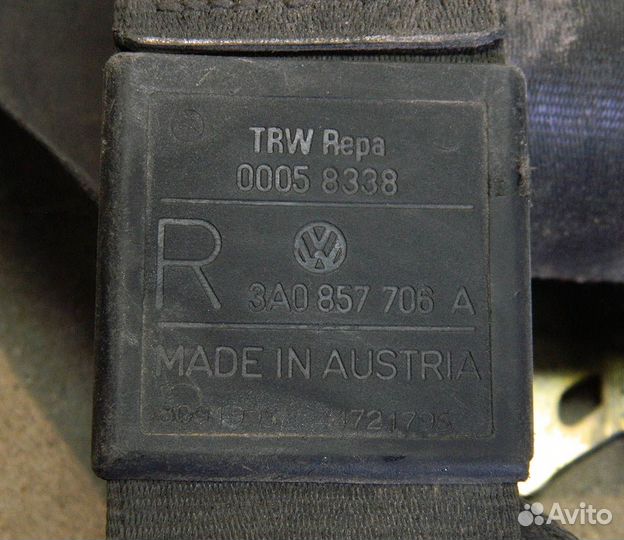 Ремень безопасности передний VW Passat B4