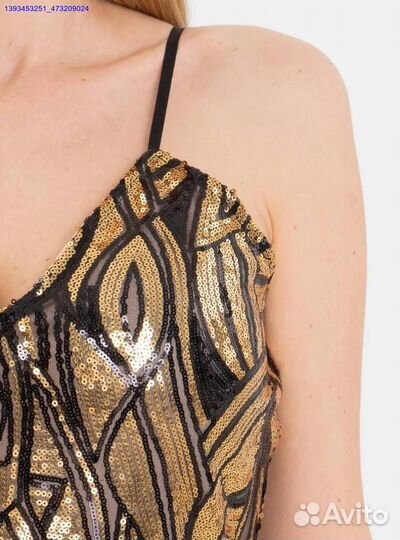 Новогоднее платье с пайетками (Арт.95801)