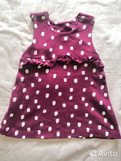 Вещи на девочку пакетом 68-74