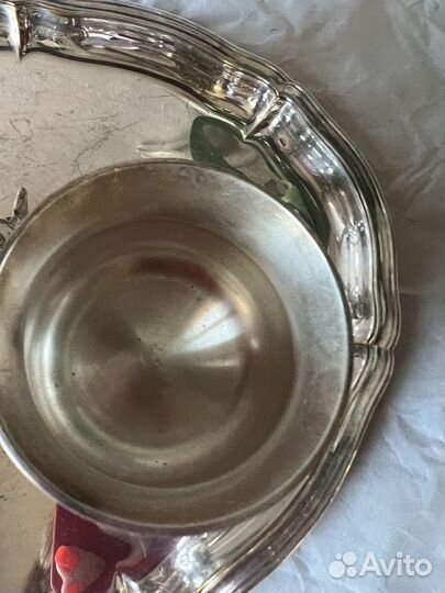 Сервиз кофейный Англия, серебрение