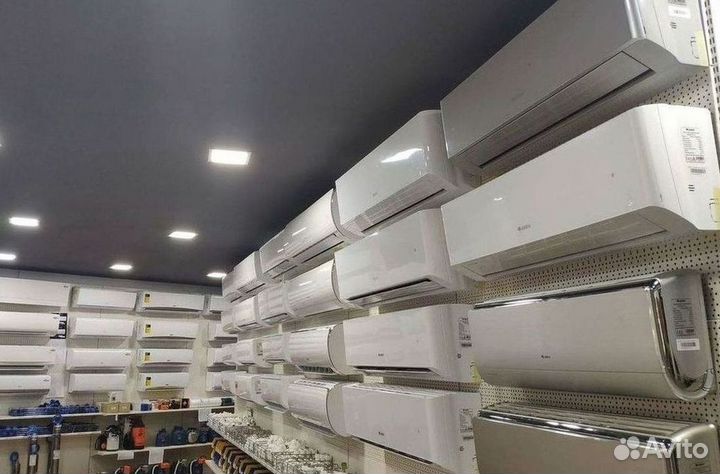 Сплит система с установкой