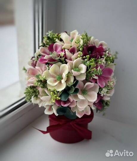 Букет цветов из мыла. Мыло ручной работы. Мыльная