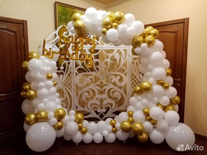 Оформление воздушными шарами