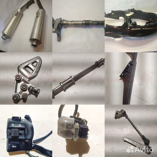 На разборе Suzuki GSX1300R Hayabusa 2005г