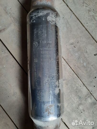 Глушитель bmw f30