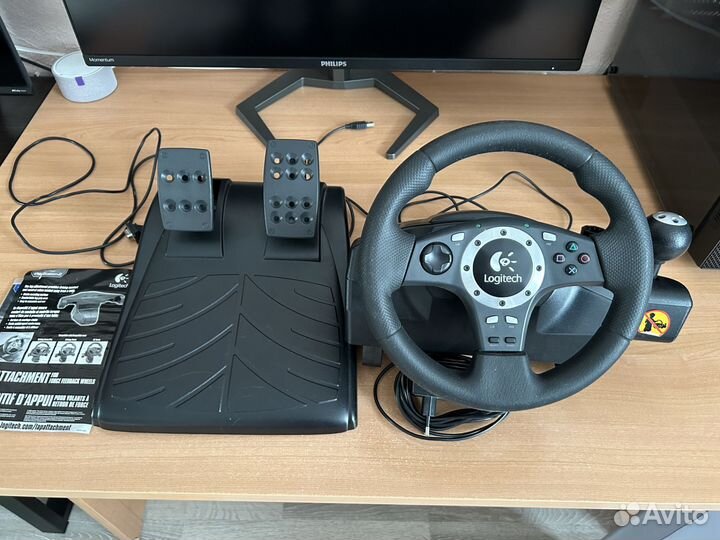 Руль logitech Driving Force Pro Wheel