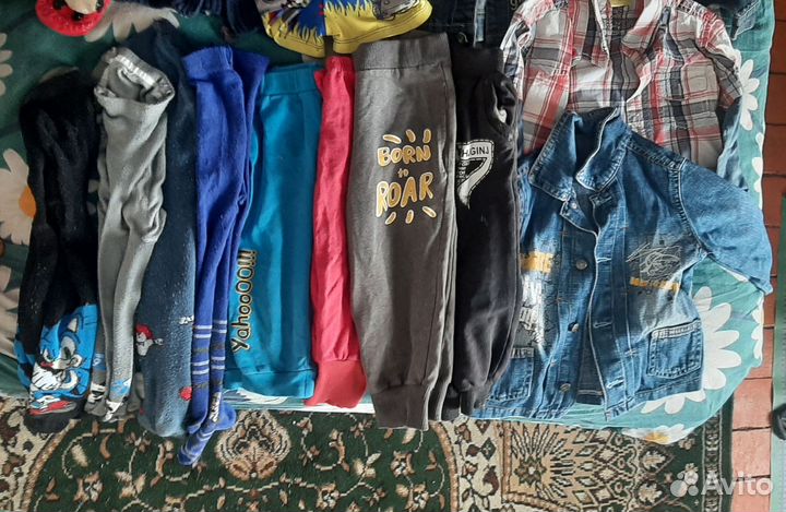 Детские вещи пакетом на мальчика 98 104