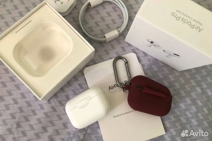 AirPods Pro c шумоподавлением 1в1