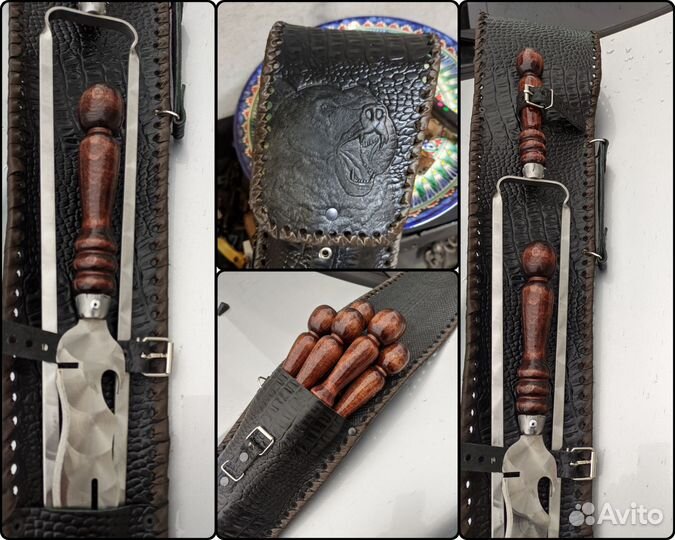 Подарочный набор для мужчины с шампурами