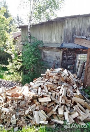 Дрова в укладку любого объема Березовые в Выборге
