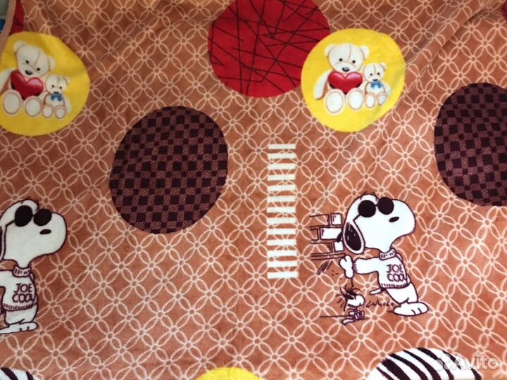 Мягкий плед детский