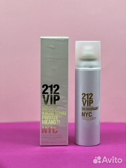 Дезодорант CH 212 Vip 150жен