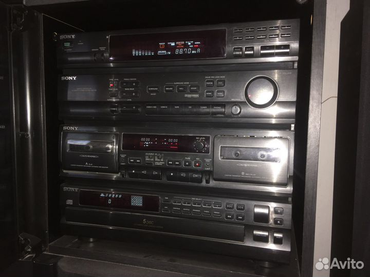 Музыкальный центр sony sen-r5520