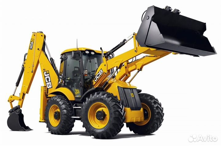 Экскаватор-погрузчик-ямобур JCB