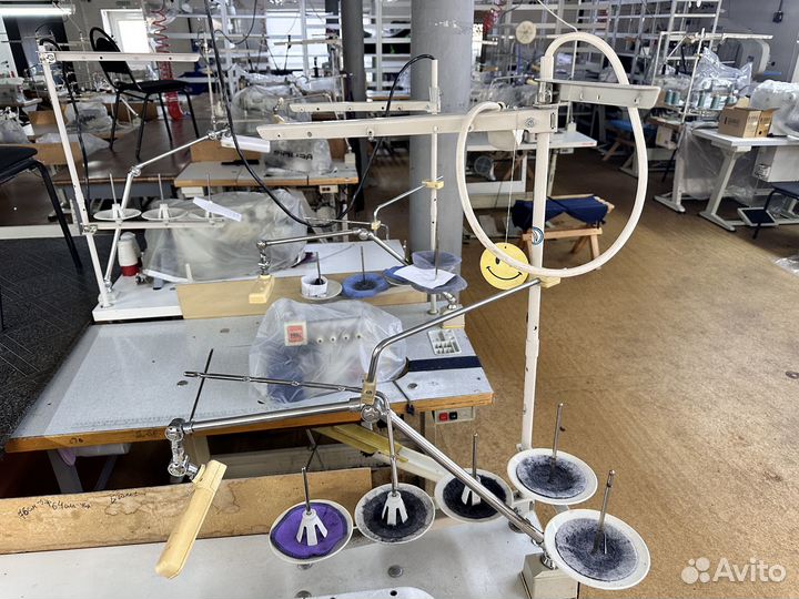 Оверлок 4 ниточный промышленный siruba