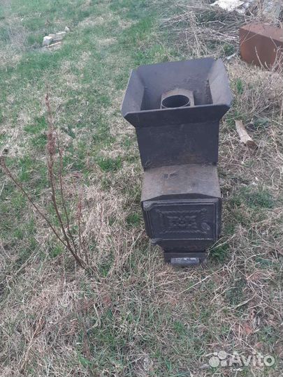 Чугунная печь для бани бу