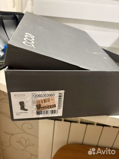 Новые сапоги Ecco р-р 38