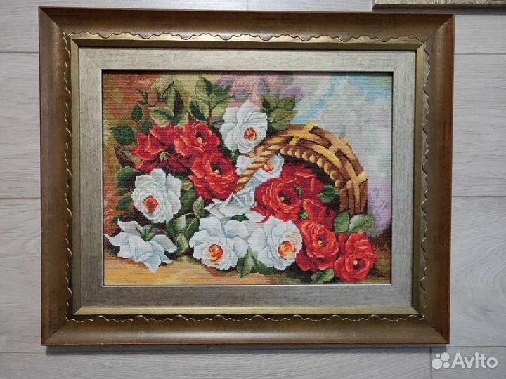 Картина вышитая крестом