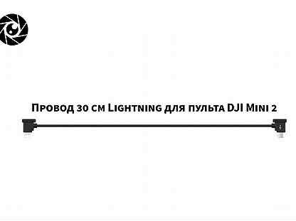 Провод 30 см Lightning для пульта DJI Mini 2