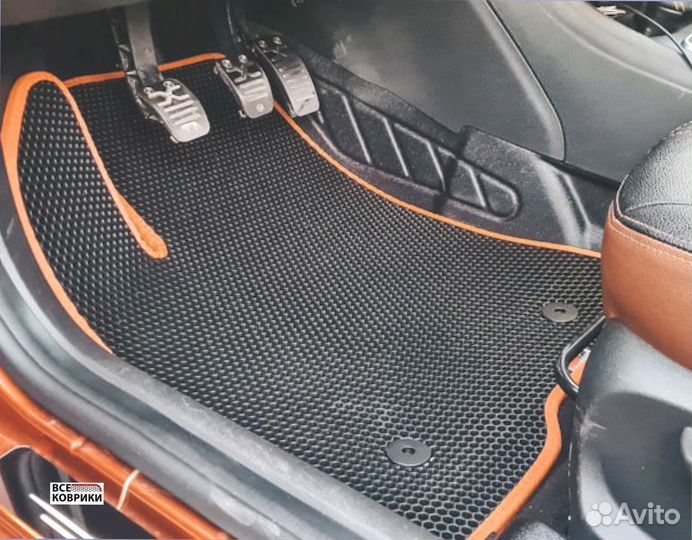 Премиум EVA коврики 3D с бортами и без