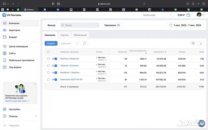 Таргетолог вк, реклама в вконтакте, продвижение
