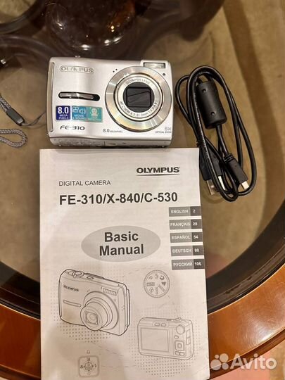 Компактный фотоаппарат olympus