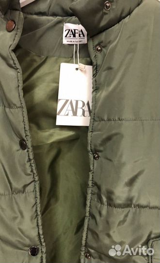 Жилетка zara новая детская унисекс 122 128