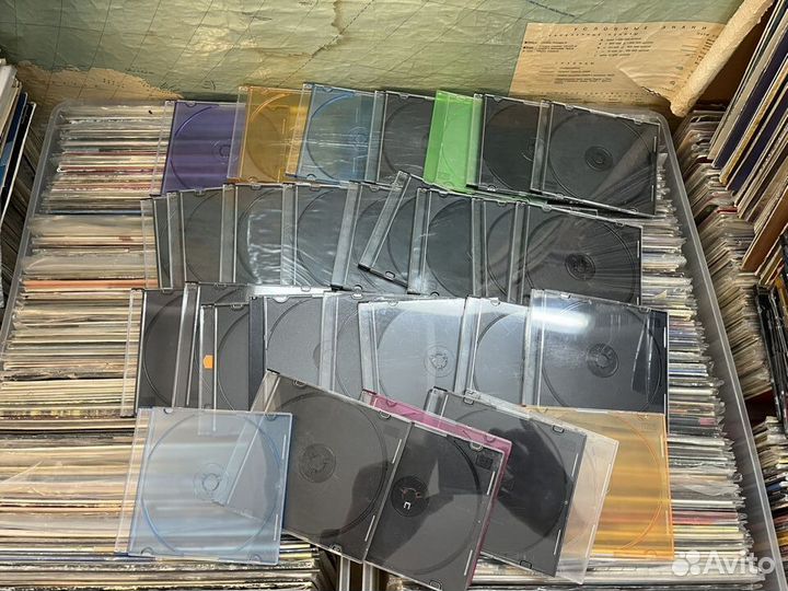 Слим Бокс для сд, Slim CD Box Black, коробка для с