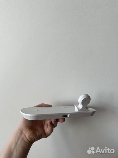 Беспроводная зарядка deppa 3 в 1