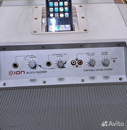 Портативная колонка Ion Block Rocker + iPod touch