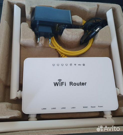 Модем ZTE MF79 RU + Роутер мощный ZBT WE1626 Безли